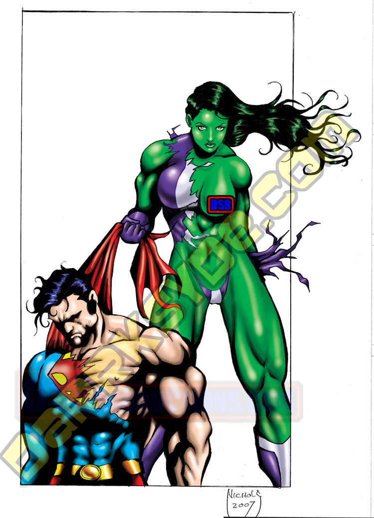 She hulk vs Superman who wins (be sincere with your comment)
